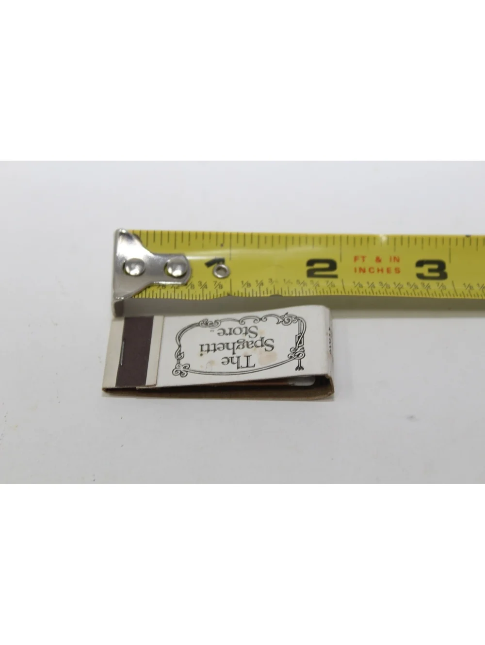 Vintage 70s Matchbook The Spaghetti Store Memphis, Tennessee Italian Restaurant